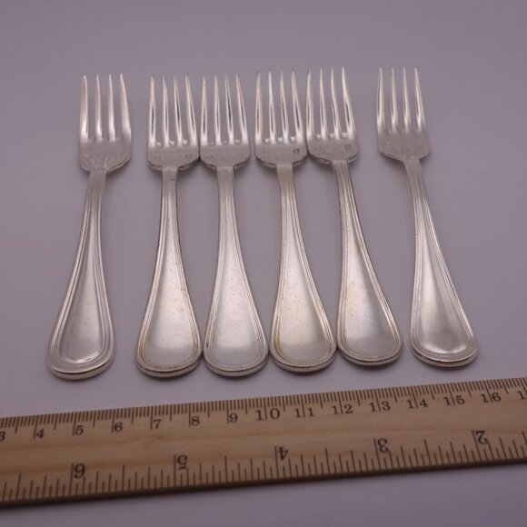 Set of Oneida Sant Andrea Bellini Forks Knives Cocktail Forks & Butter Spreaders - Picture 12 of 16